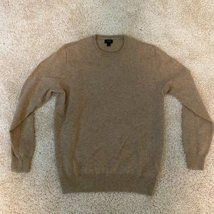 J.Crew Cashmere Sweater M in Beige